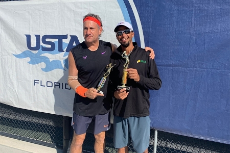Men's 3.5 Singles -- 1st Place: Michael Mann, 2nd Place: Matthew Kerr