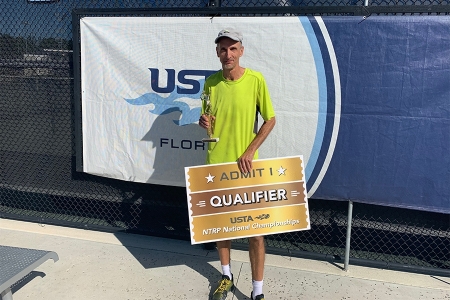 Men's 4.0 Singles 1st Place: Volker Mai