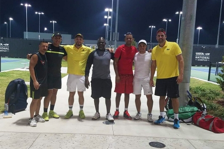 Kevin, Carlo and Teammates