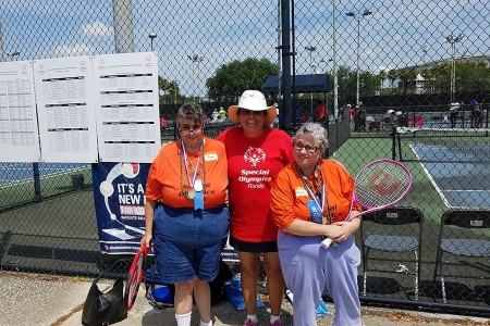 Assisting with Special Olympics Florida