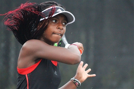 Junior tournament player