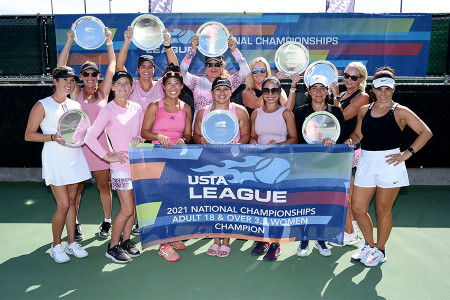 2021 National Champions - Adult 18 & Over 3.5 Women representing USTA National Campus, Lake Nona