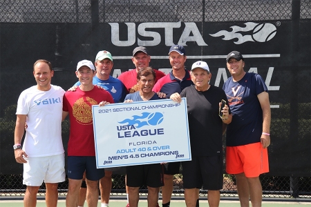 Men's 4.5 Winners: Broward
