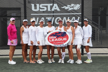 Women's 3.5 Finalists: Orange/Seminole/Lake (Lake Cane Tennis Center)