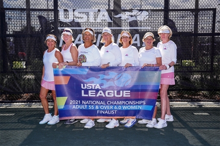 2021 National Finalists - Adult 55 & Over 6.0 Women representing Apollo Beach Racquet Fitness Club, Apollo Beach