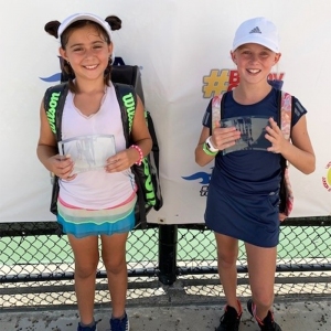 Girls' 3rd - Isabella Bosso, 4th - Claire Mitchell