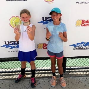 Girls' 5th - Brielle Amey, 6th - Mackenzie Munson