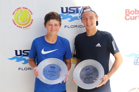 Boys' 14s Finalists: Jack Satterfield, Nathan Germino