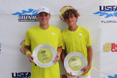 Boys' 16s Finalists: Ben Willwerth, Pierce Garbett