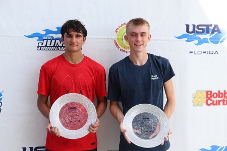 Boys' 18s Finalists: Maxim Michaels, Zak Vince