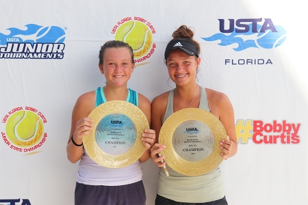 Girls' 14s Winners: Sara Shumate, Bella Payne