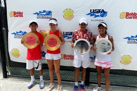 Mixed 12s Winners: Jordan Lee, Ana Avramovic Finalists: Jerrid Gaines Jr., Anita Tu