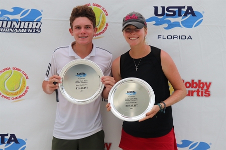 Mixed 16s Finalists: Ben Saltman, Savannah Webster