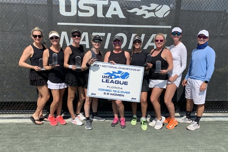Women's 5.5 Champions: Orange