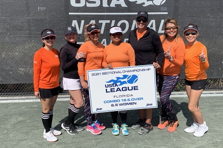 Women's 6.5 Champions: Orange