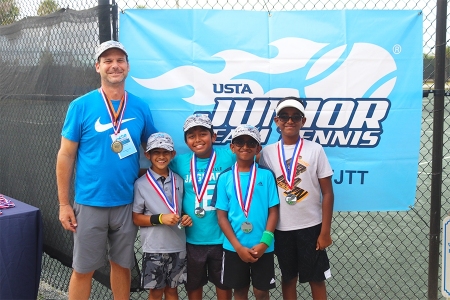 12U Green Ball Division Finalists: Elite Amenities Tennis