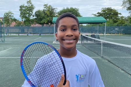 Boys 11-12: Alexander Montague, Delray Beach Youth Tennis Foundation