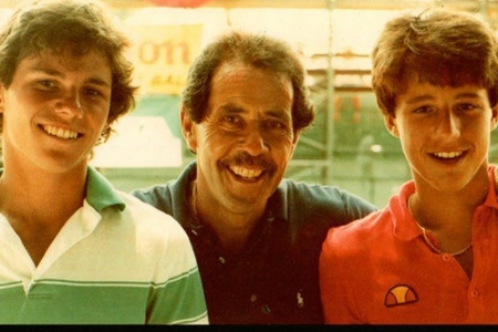 Bobby Blair, Nick Bolletteri, and Aaron Krickstein