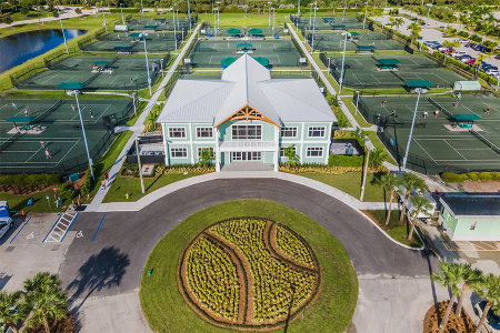 Palm Beach Gardens Tennis and Pickleball Center (photo credit: Wendy Tatum)