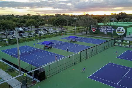 Rick Macci Tennis Center (photo credit: Farrah Macci)