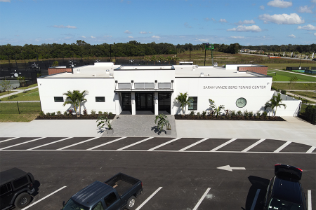 SVB Wellness and Tennis Center (photo credit: Nicholas Walton)