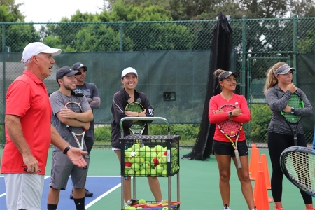 Community Coach Training at Lake Cane Tennis Center, October 2021