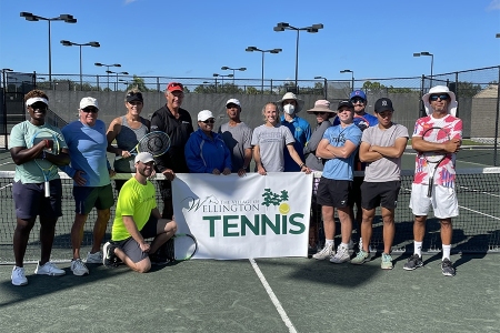 Community Coach Training at Wellington Tennis Center, October 2021