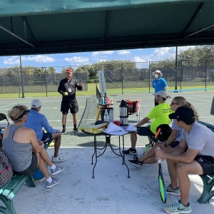 Community Coach Training at Wellington Tennis Center, October 2021