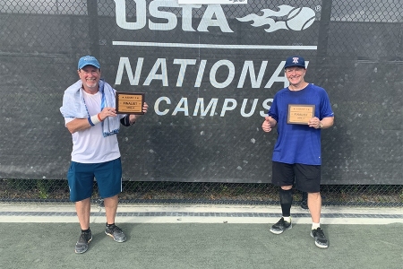 Men's 3.5 Doubles Finalists: Charles Klass, Daniel Becker