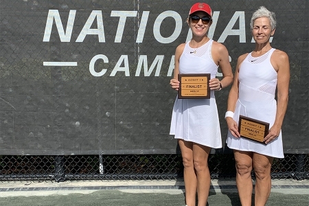 Women's 4.5 Doubles Finalists: Marguerite Madden, Chloe Spruill
