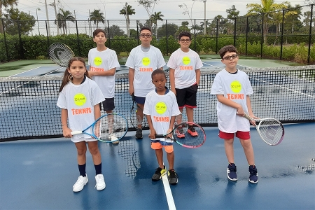Jameison 30 Love Tennis students