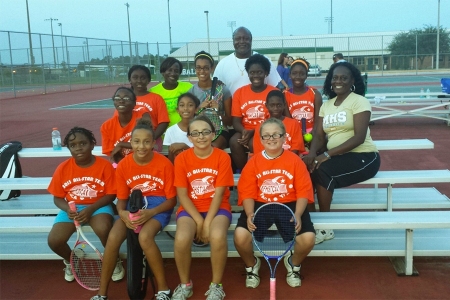 Mary McCoy and program students