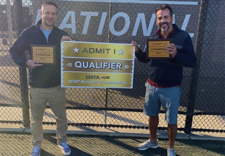Men's 4.0 Doubles Champions: Michel Kulcsar, Jorge Rodriguez