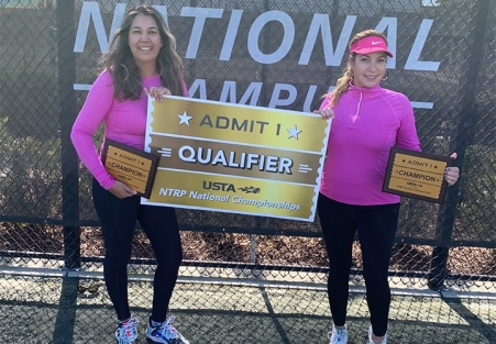 Women's 3.0  Doubles Champions: Lorena Guadiana, Maggie Sanchez