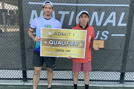 Men's 3.5 Doubles Finalists: Federico Molinari, Leonardo Concha