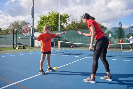 South Florida Youth Tennis pilot program, held in the fall of 2021