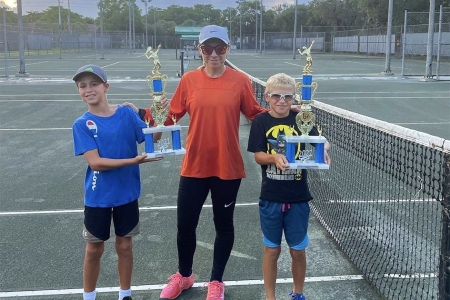 Aleks Koleva with students