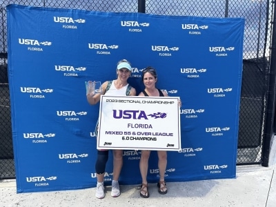 Mixed 55 & Over 6.0 Champions: Alachua County