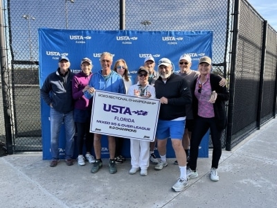 Mixed 55 & Over 8.0 Champions: Pinellas County