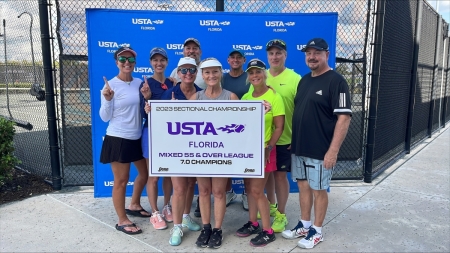 Mixed 55 & Over Champs: Hillsborough County