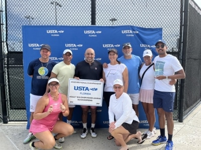 Mixed 18 & Over 9.0 Champions: Broward County