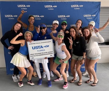 Women's 4.0/4.5/5.0 Champions: Hillsborough County