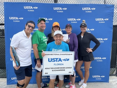 Mixed 55 & Over 6.0 Champions: Broward County