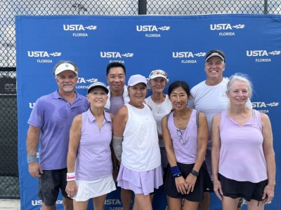 Mixed 55 & Over 6.0 Finalists: Escambia County