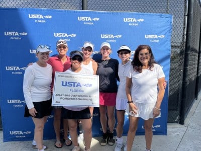 Combo 50 & Over 6.5 Women's Champions: Hillsborough County