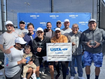 Combo 50 & Over Men's 7.5 Champions: Miami-Dade County