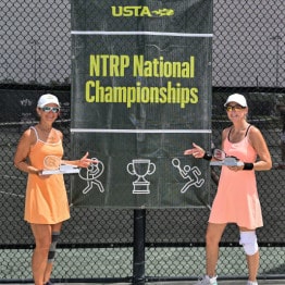 April 19, 2026 – Heidi Gennerman and Julie Bridwell came in second place in the 55+ 4.0 Women's Doubles NTRP National Championship at the USTA National Campus in Orlando, Florida.