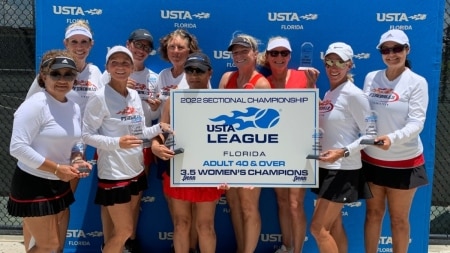 Women's 3.5 Champions: Orange