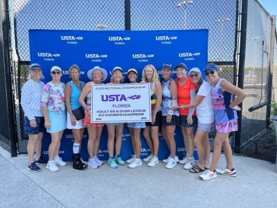 Adult 65 & Over 8.0 Women Champions: Marion County