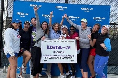 Combo 50 & Over 8.5 Champions: Broward County